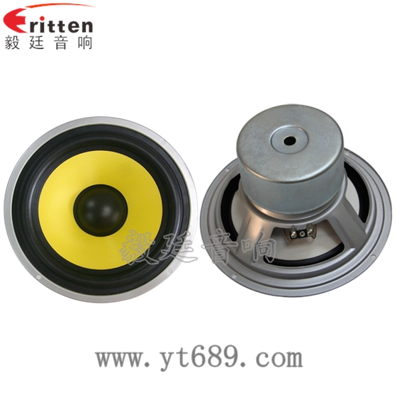 8''中低音舞臺音箱喇叭廠家正反面