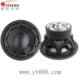 8''中低音舞臺音箱喇叭廠家正反面