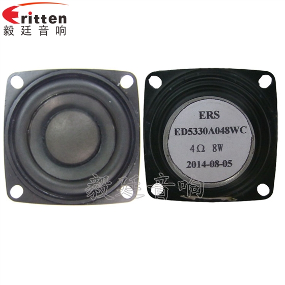 8''250w 重低音喇叭正反面