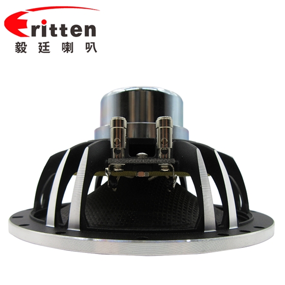 6.5寸碳纖盆/橡膠邊環(huán)繞中低音60w汽車音響喇叭