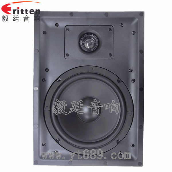 8''250w 重低音喇叭正面圖