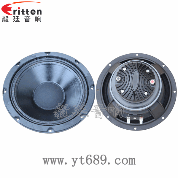 3寸20W全頻HiFi音箱喇叭正反面