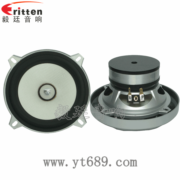 4寸高端品牌重低音喇叭正反面