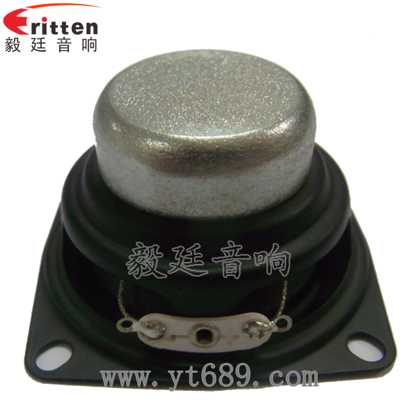 40mm5瓦16芯故事機全頻喇叭反面圖