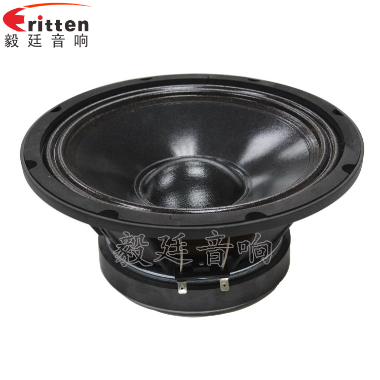 10寸重低音舞臺音箱喇叭正面圖