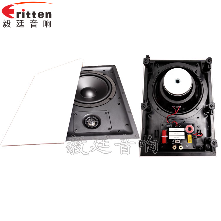 8寸天花吸頂揚聲器正反面